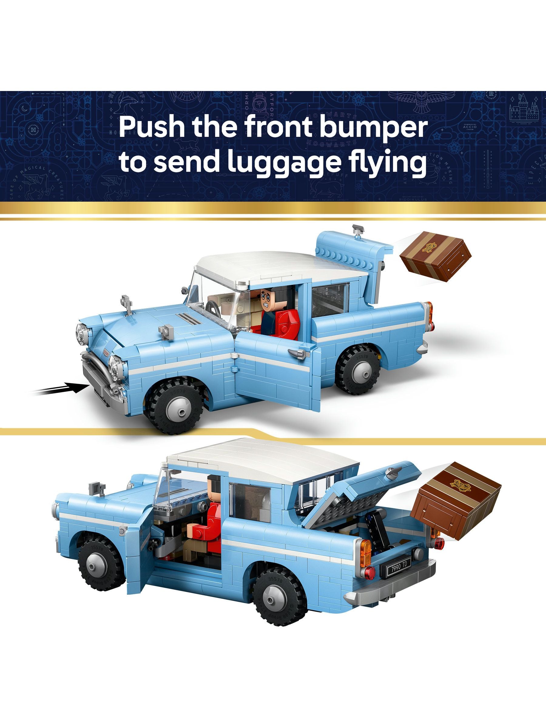LEGO building set Enchanted Flying Ford Anglia 76470 (British brand)