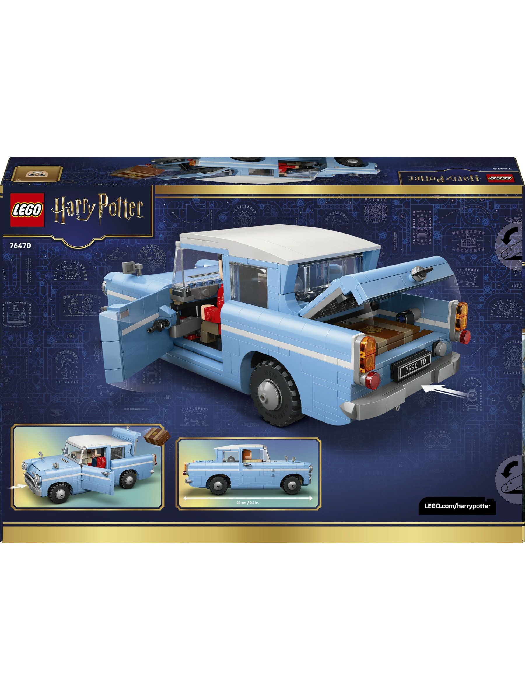 LEGO building set Enchanted Flying Ford Anglia 76470 (British brand)