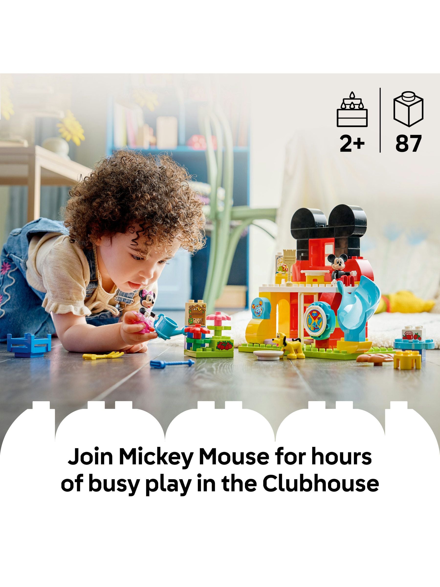 LEGO Duplo Mickey Mouse Clubhouse with Minnie Pluto, imported from the UK