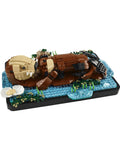 LEGO Floating Sea Otters building set 21366 (British brand)