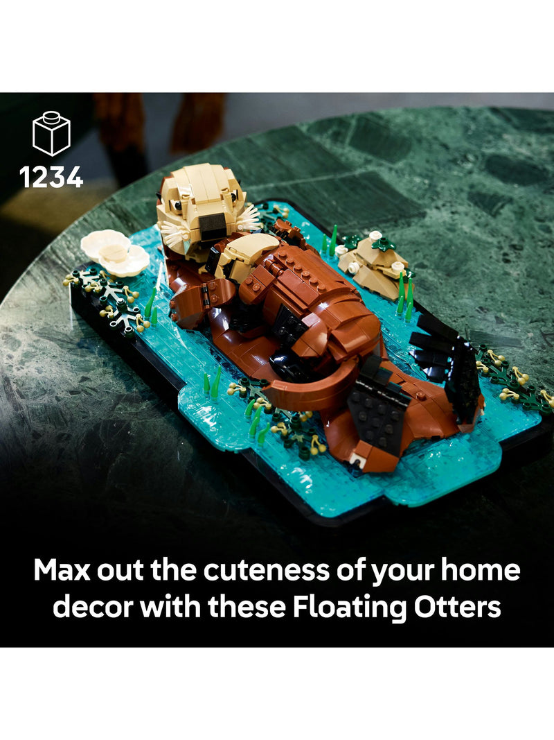 LEGO Floating Sea Otters building set 21366 (British brand)