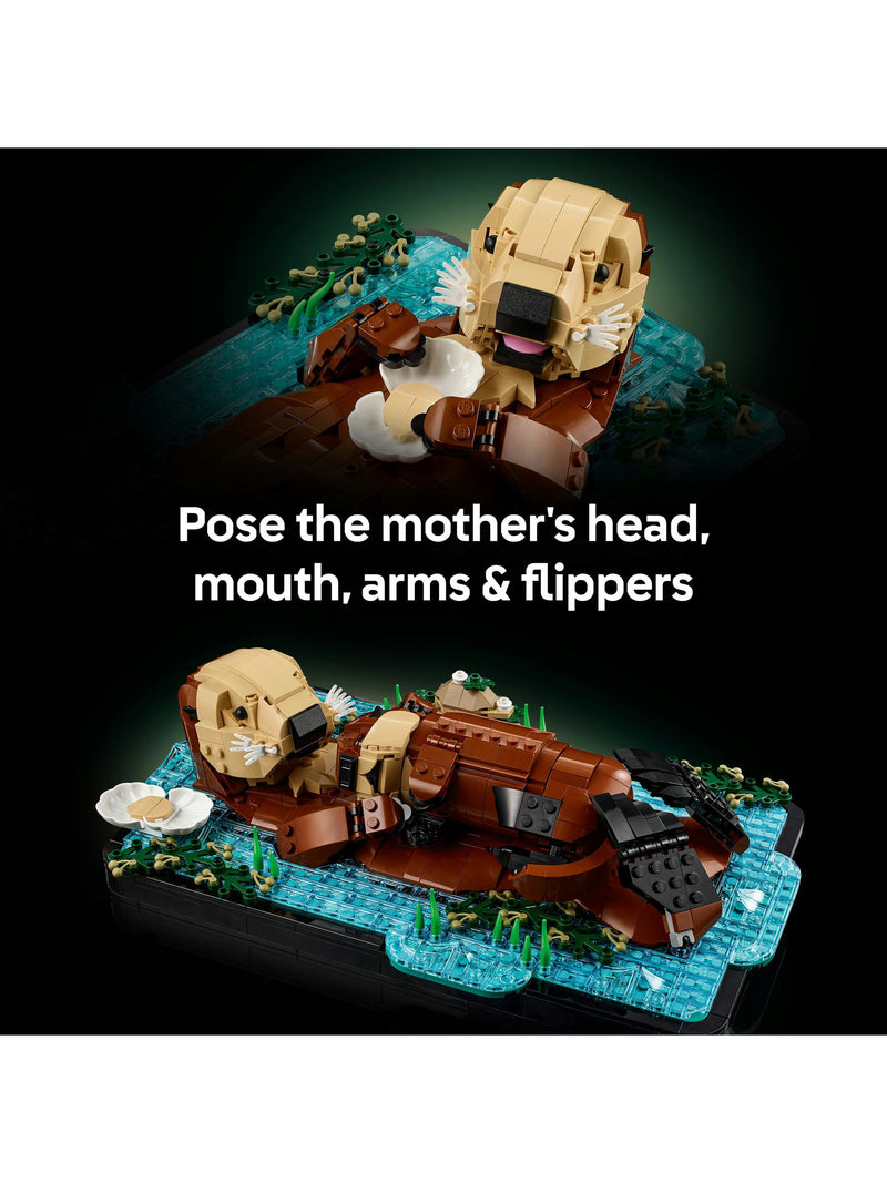 LEGO Floating Sea Otters building set 21366 (British brand)