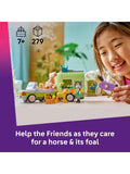 LEGO Friends horse trailer with foal toy set, imported from the UK
