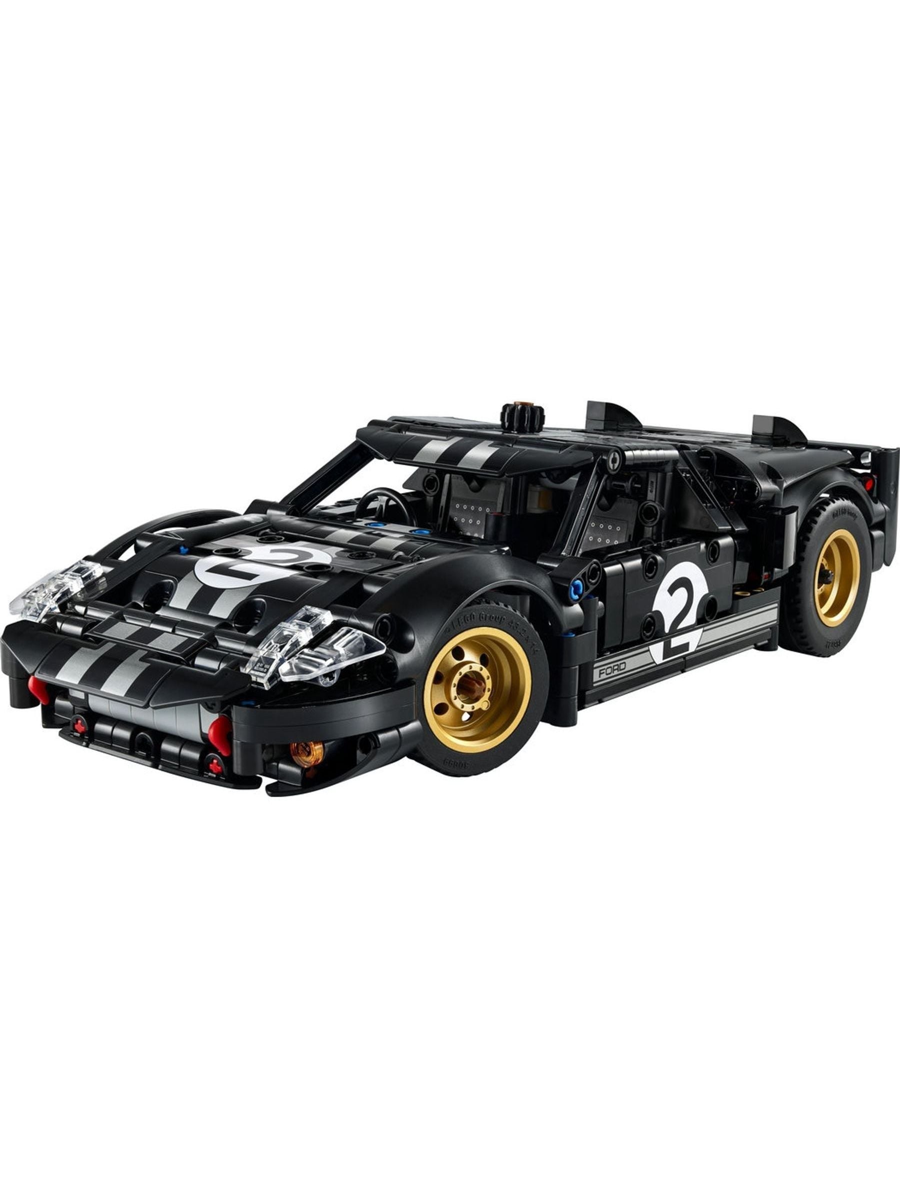 LEGO Technic Ford GT40 race car model kit, UK version