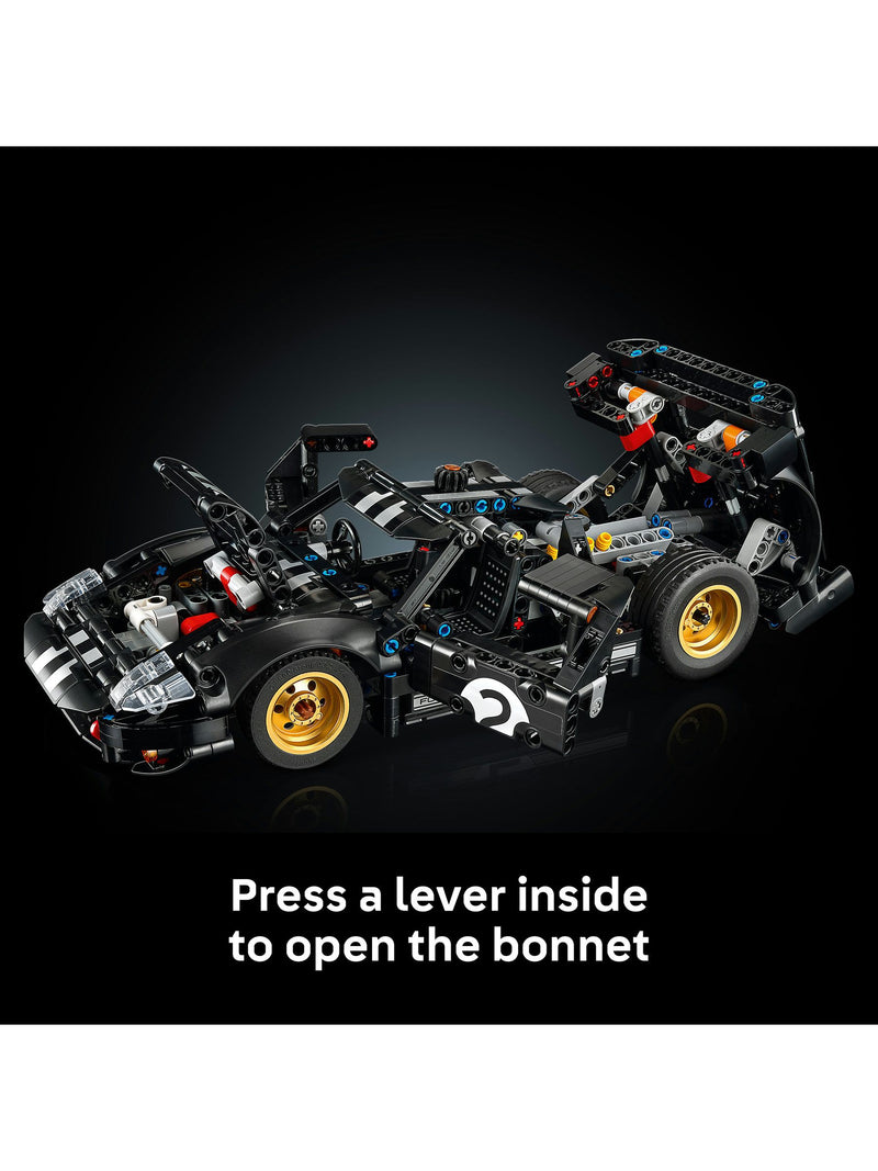 LEGO Technic Ford GT40 race car model kit, UK version