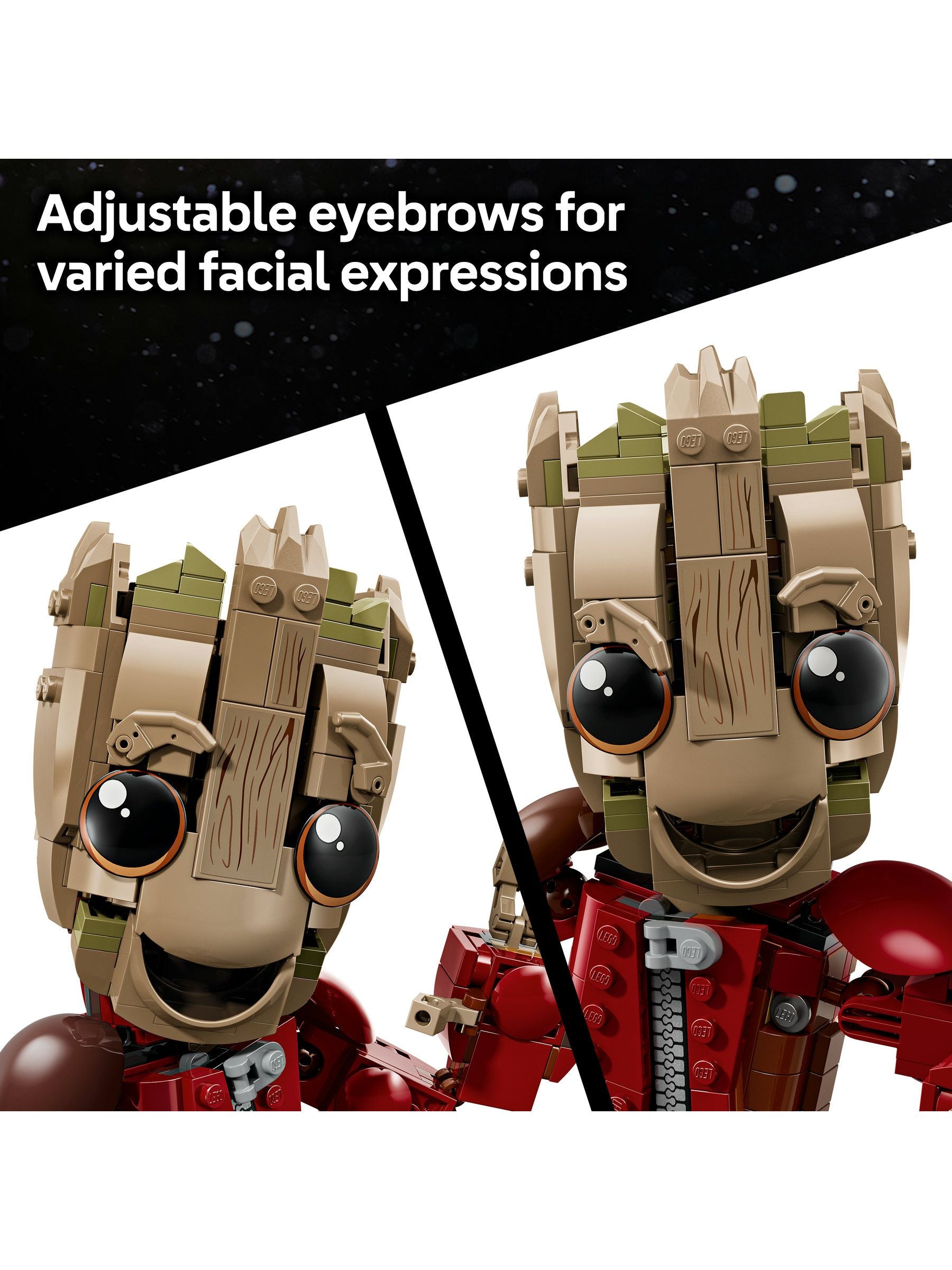 LEGO Marvel Ravager Jumpsuit Groot building toy 76341 (British brand)