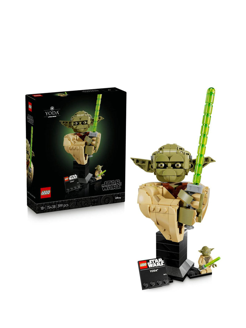 LEGO Star Wars Yoda Bust 75438 building kit, imported from the UK