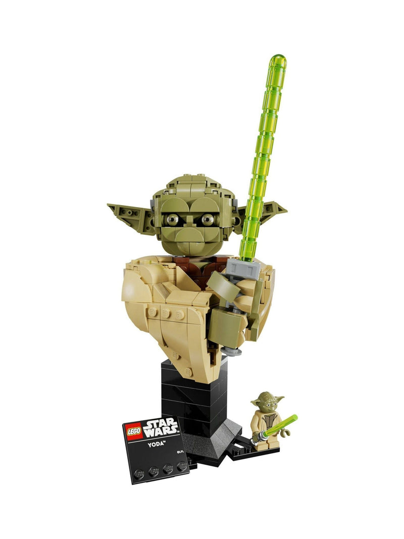 LEGO Star Wars Yoda Bust 75438 building kit, imported from the UK