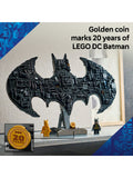 LEGO DC Batman Logo building set with minifigures - British product