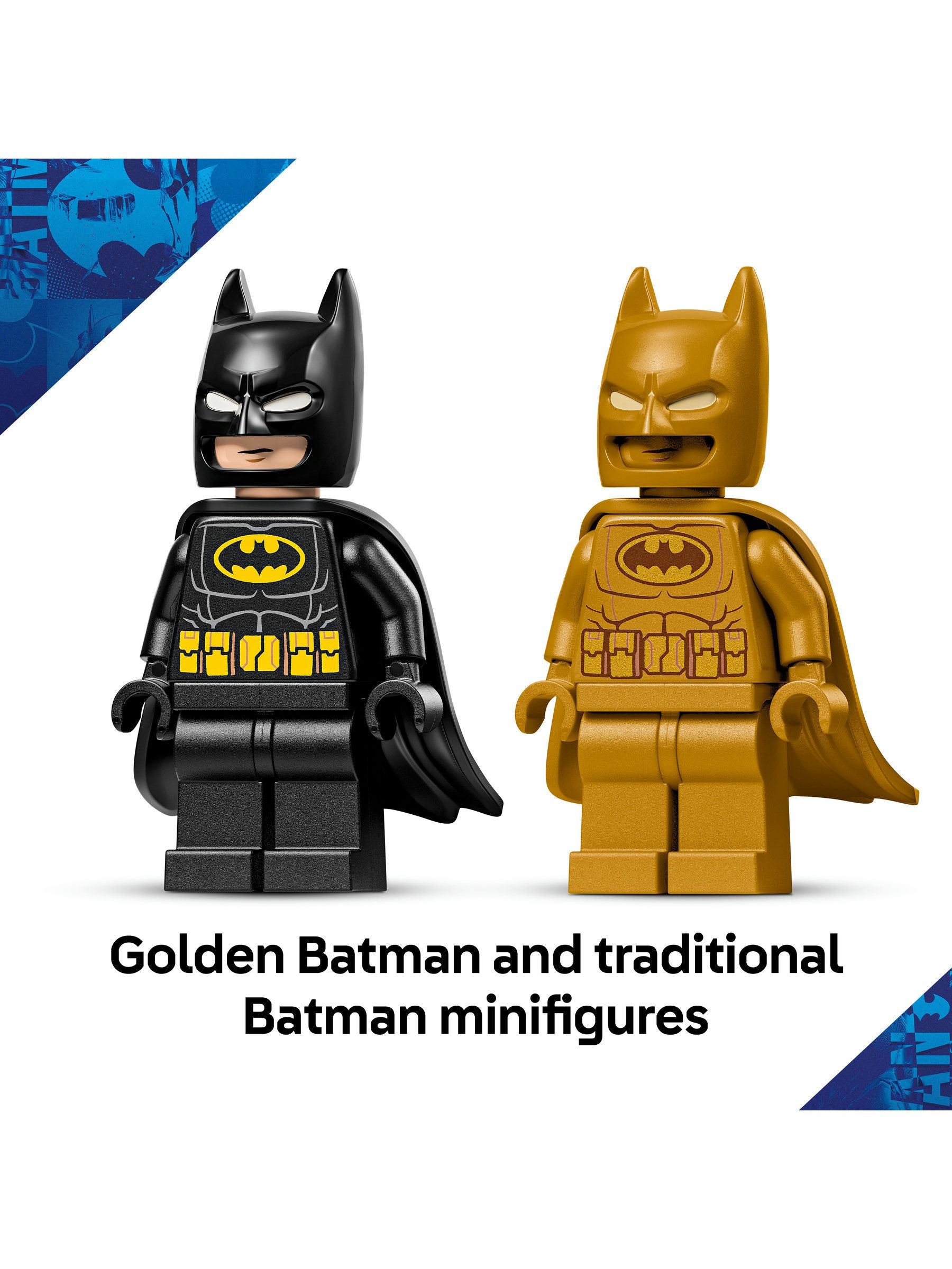 LEGO DC Batman Logo building set with minifigures - British product
