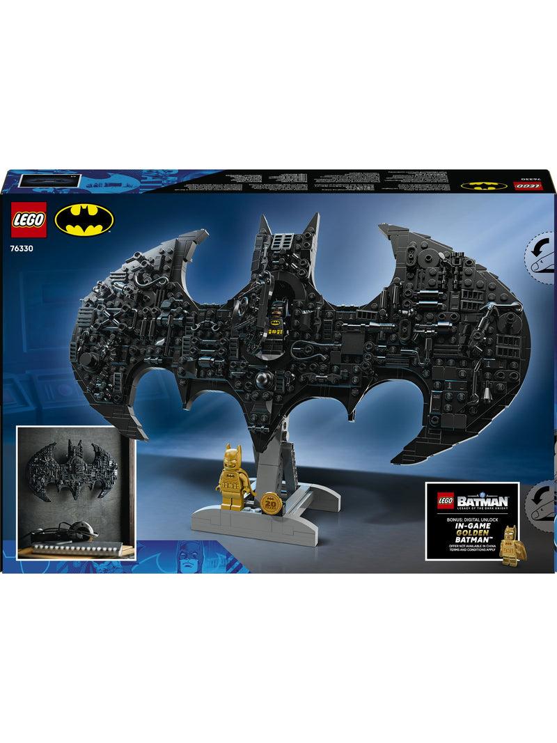 LEGO DC Batman Logo building set with minifigures - British product