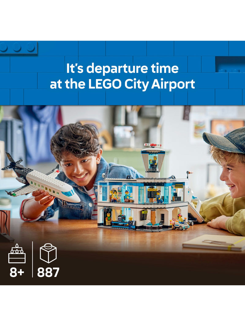 LEGO City Airport building set with airplane - British product