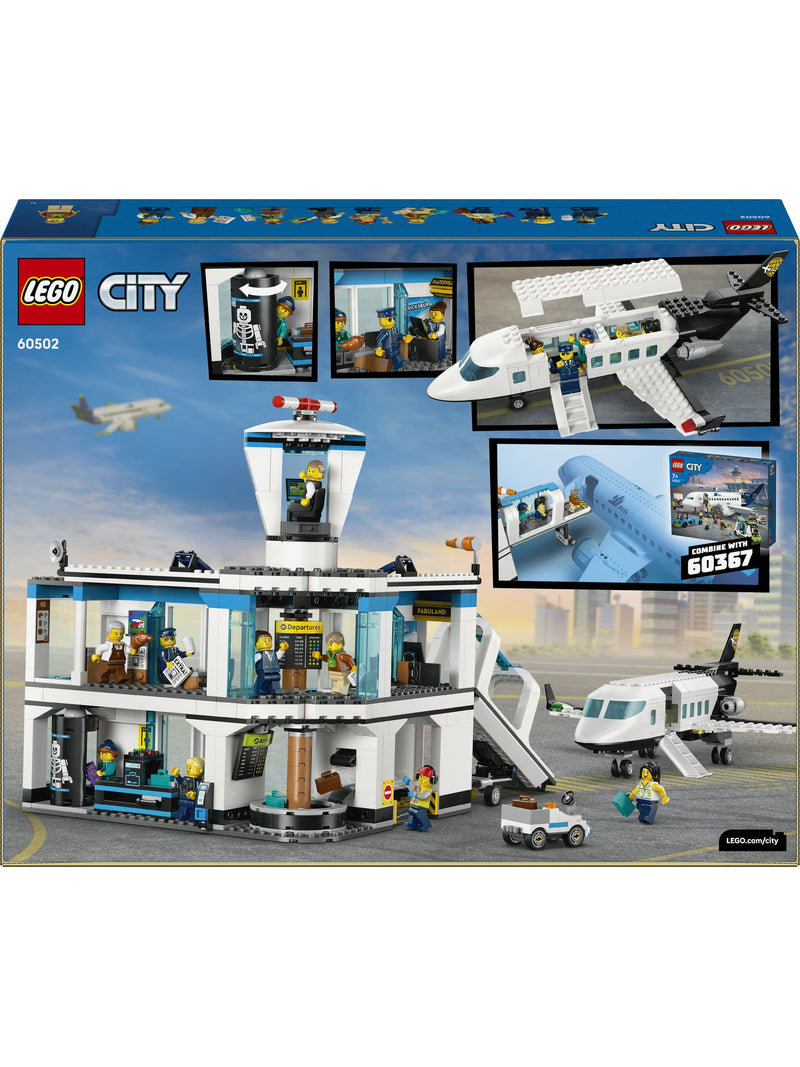 LEGO City Airport building set with airplane - British product