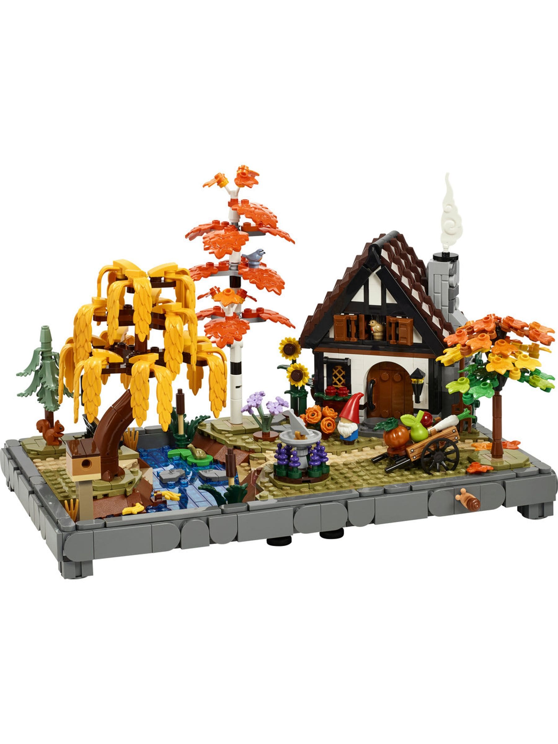 LEGO Autumn Cottage Garden model kit - British product