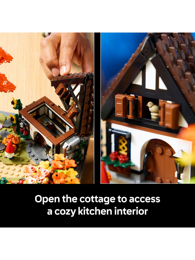 LEGO Autumn Cottage Garden model kit - British product