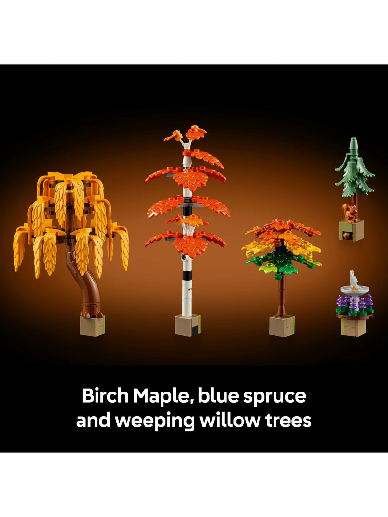 LEGO Autumn Cottage Garden model kit - British product