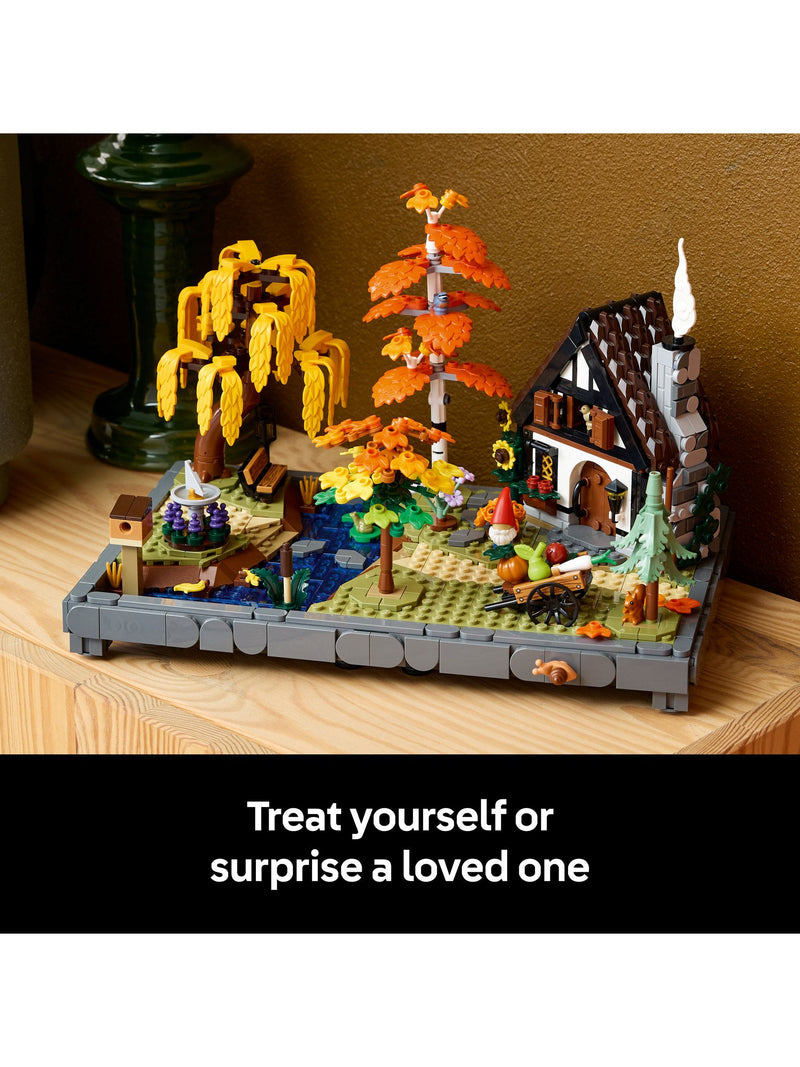 LEGO Autumn Cottage Garden model kit - British product