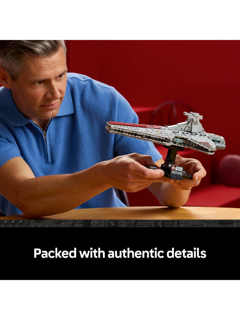 LEGO Venator-Class Attack Cruiser model kit 19cm (British brand)