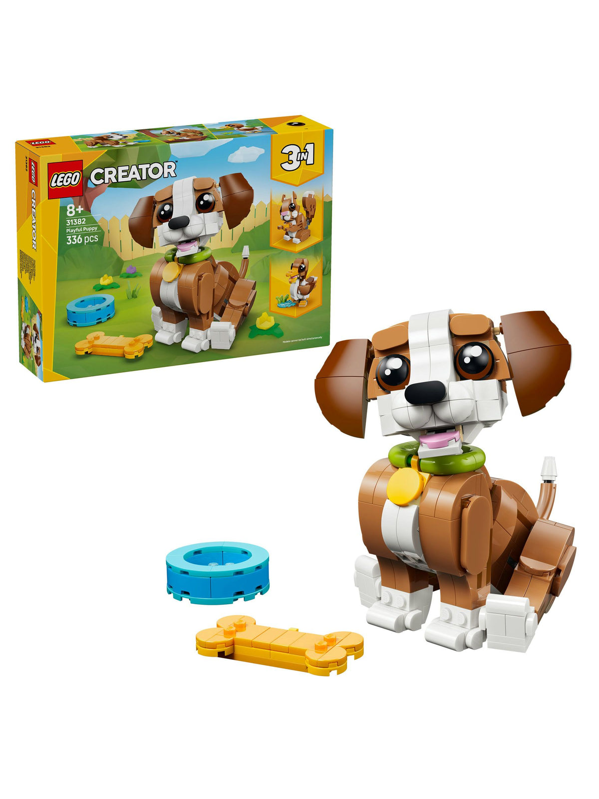 LEGO Creator 3in1 puppy dog toy building set - British product