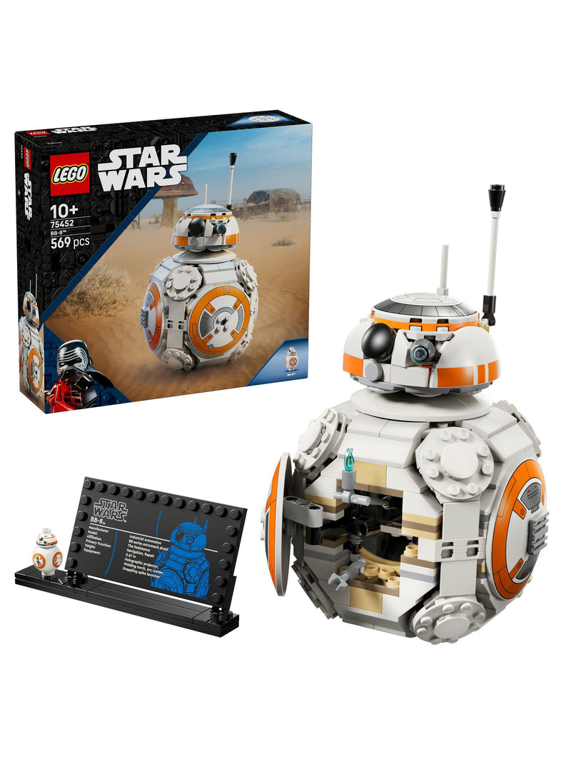 LEGO Star Wars BB-8 astromech droid building toy 75452 - British product