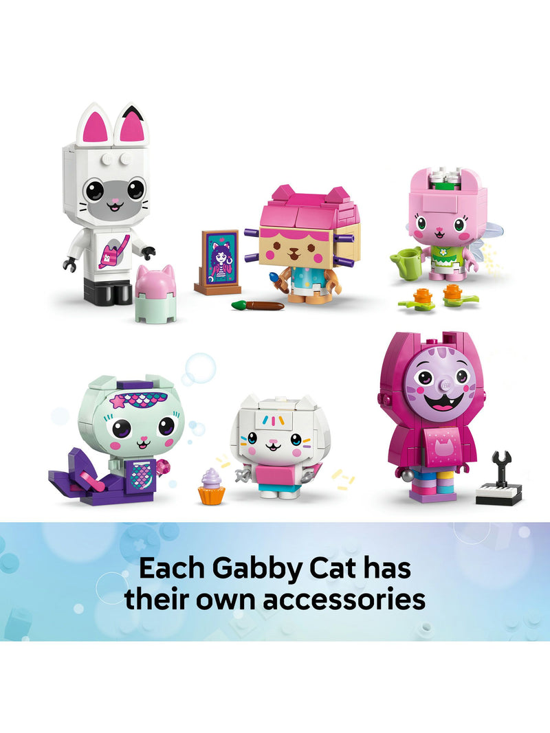 LEGO Gabby's Dollhouse Brick-Built Cat Friends building toy set (British brand)