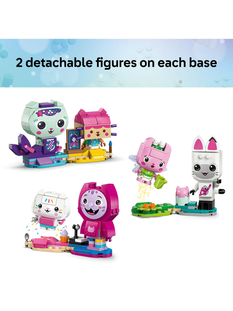 LEGO Gabby's Dollhouse Brick-Built Cat Friends building toy set (British brand)