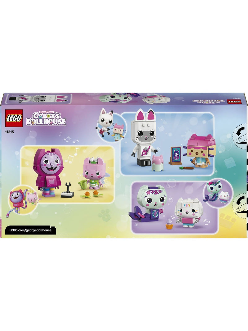 LEGO Gabby's Dollhouse Brick-Built Cat Friends building toy set (British brand)