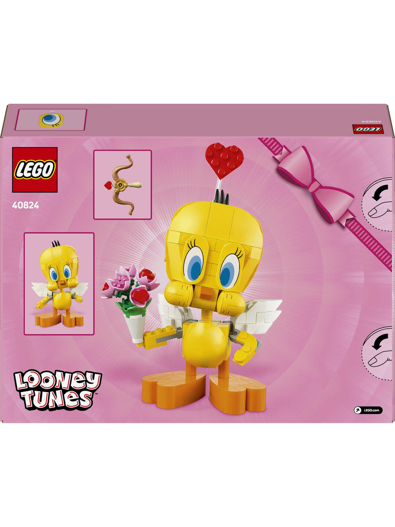 LEGO building set Sweetheart Tweety Bird 40824, UK version
