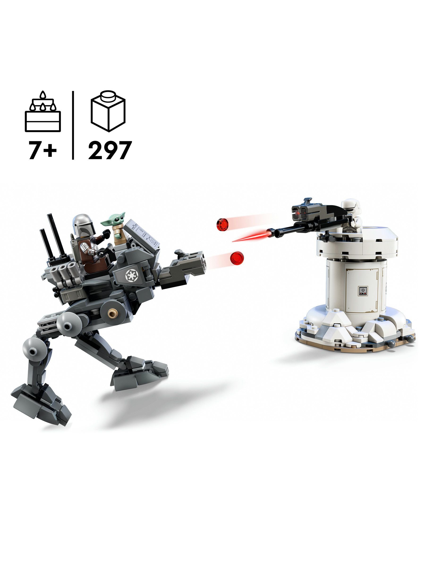 LEGO AT-RT Attack building toy, UK version