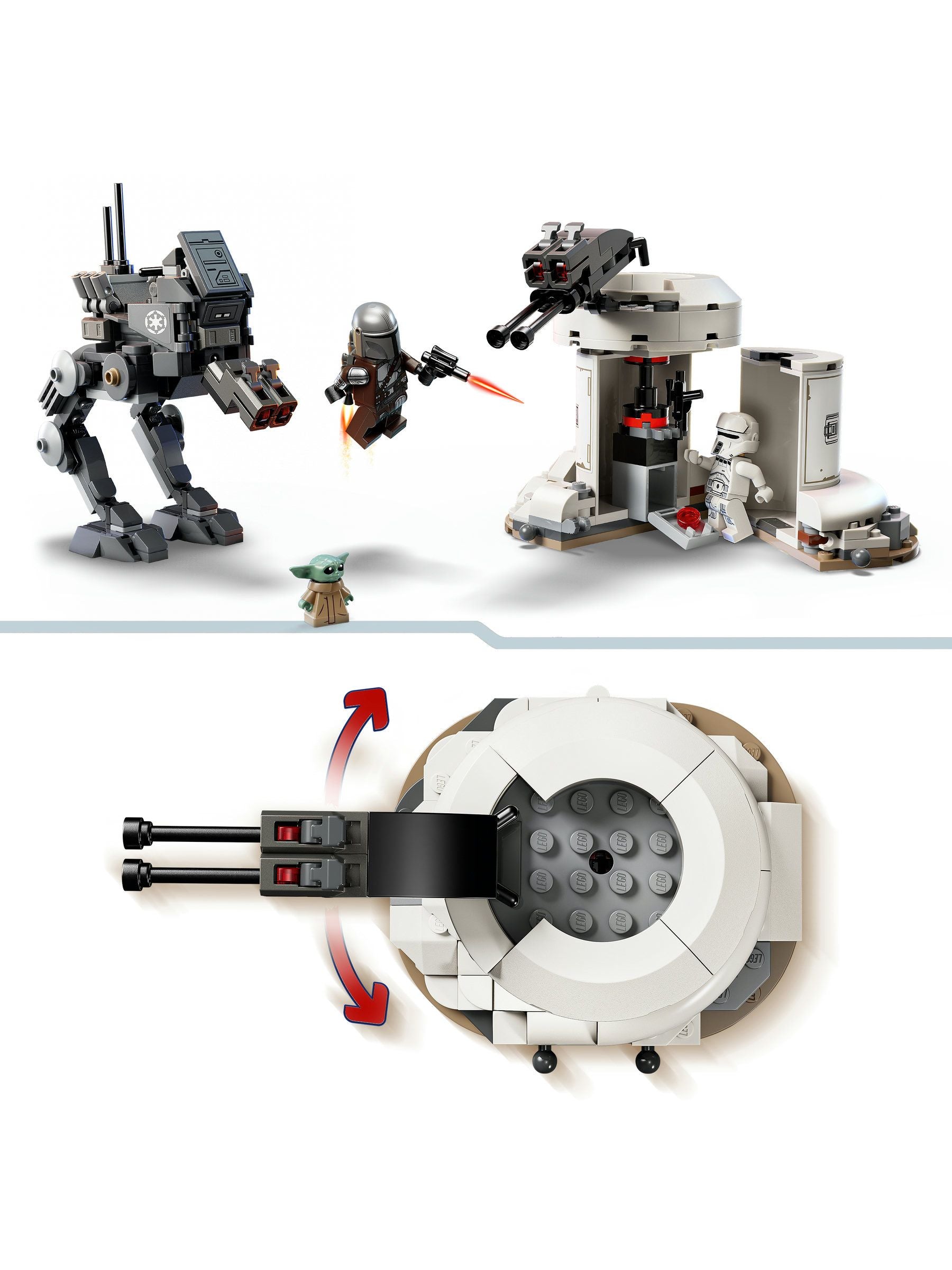 LEGO AT-RT Attack building toy, UK version