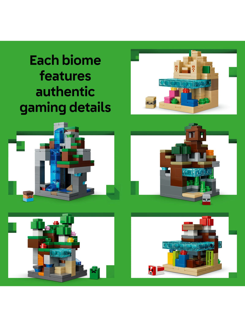 LEGO Minecraft Mini Biomes building toy (British brand)
