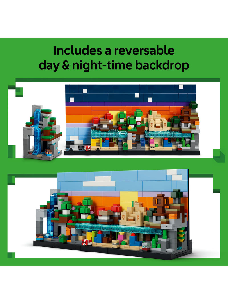 LEGO Minecraft Mini Biomes building toy (British brand)