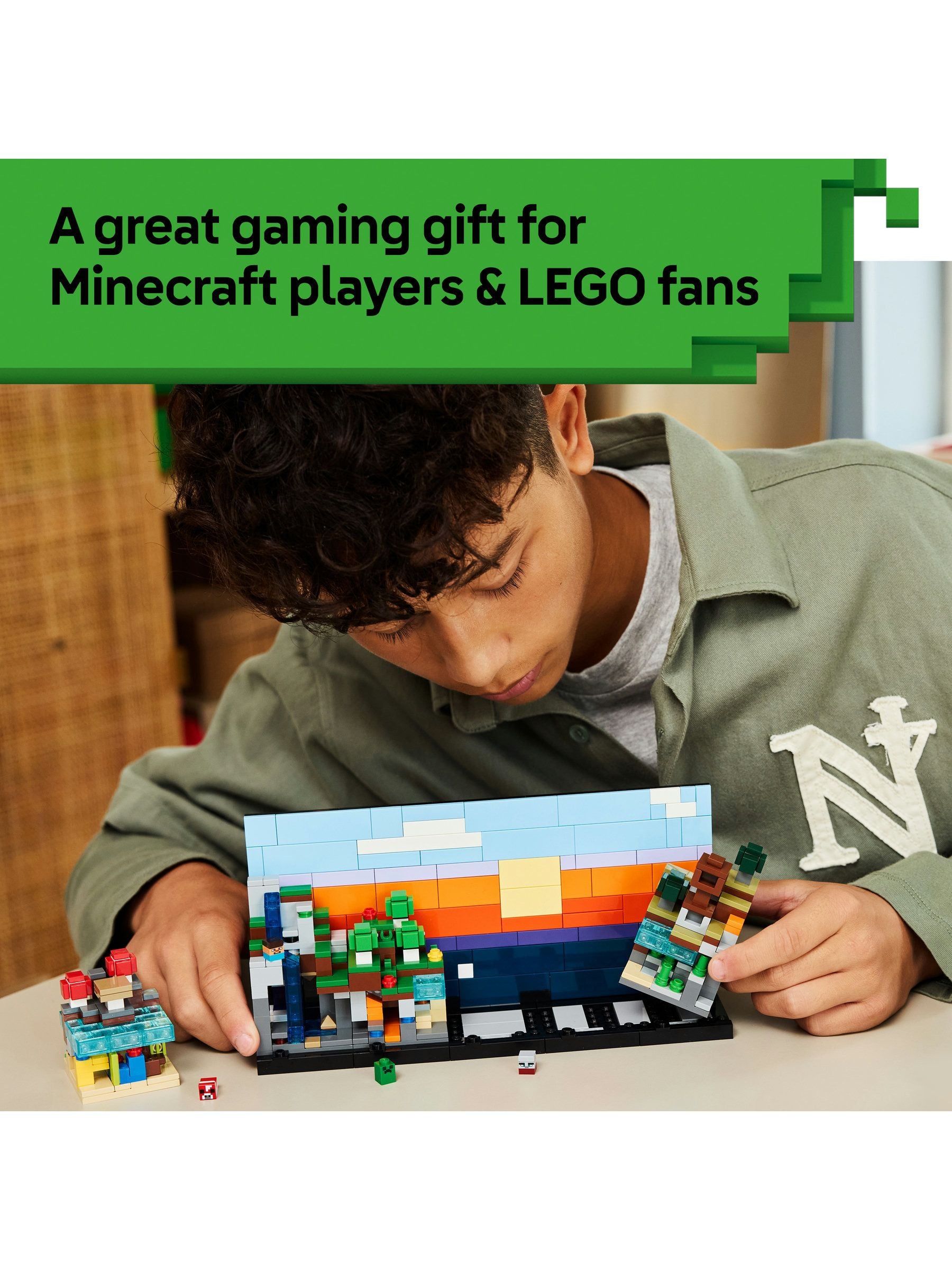 LEGO Minecraft Mini Biomes building toy (British brand)