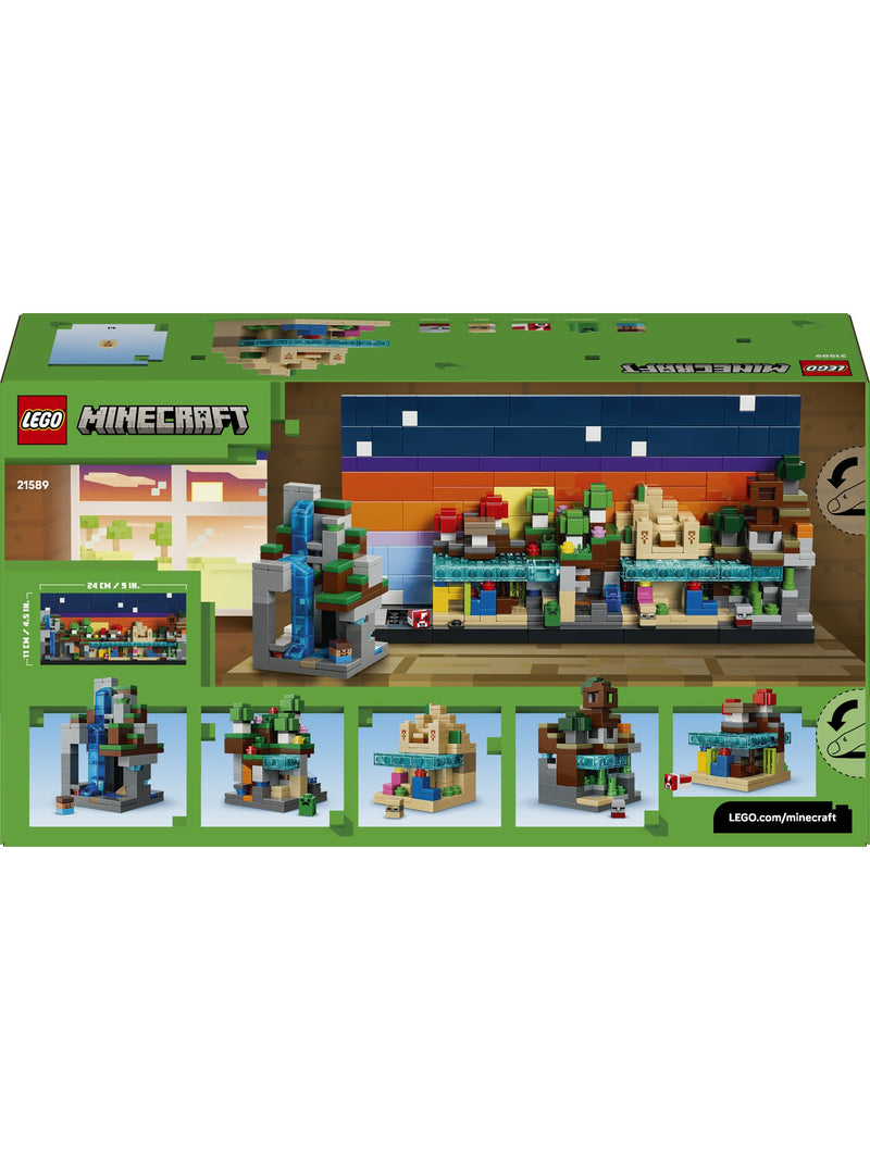 LEGO Minecraft Mini Biomes building toy (British brand)