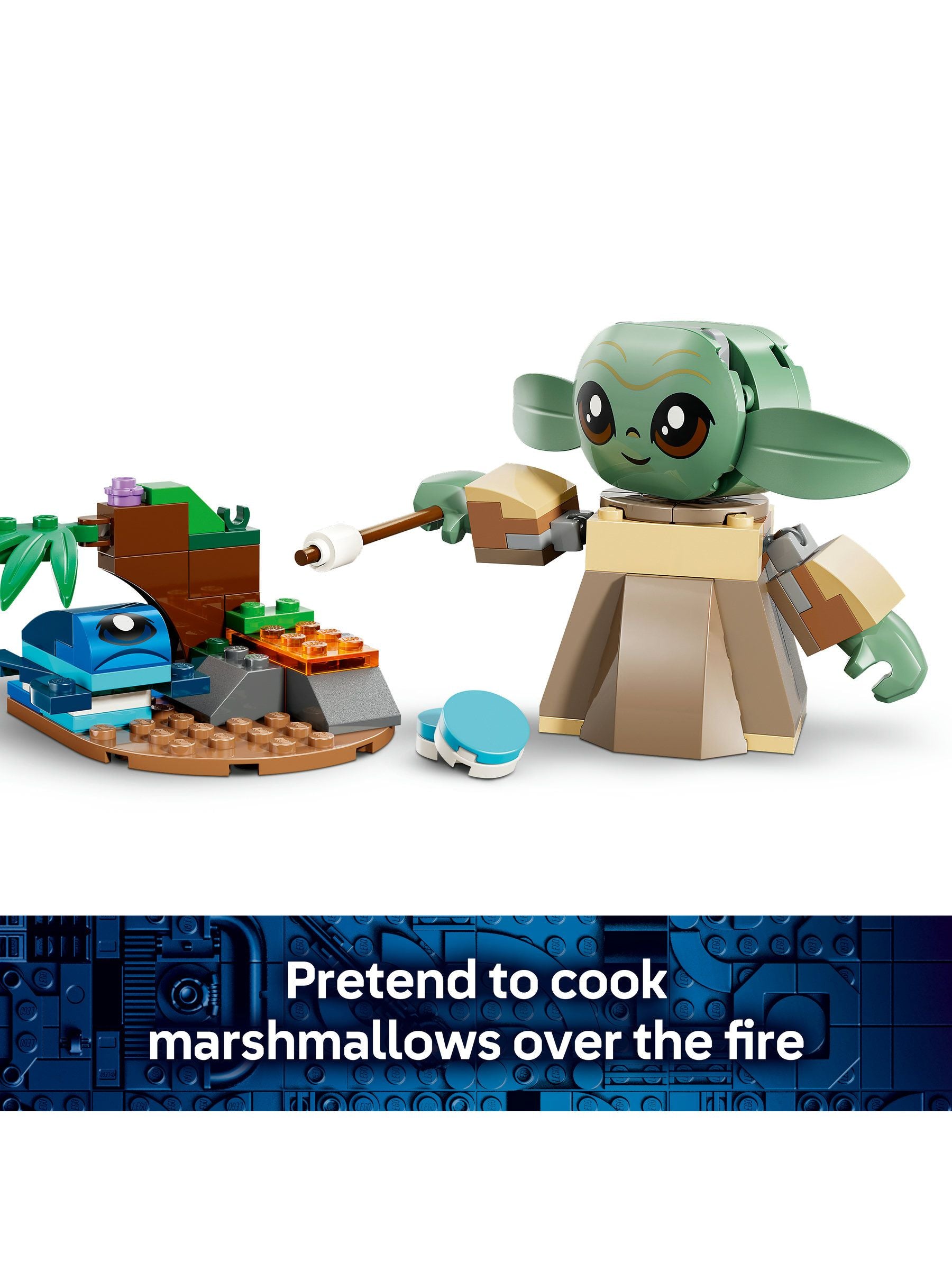 LEGO Star Wars Grogu's Homestead children's building set, UK version