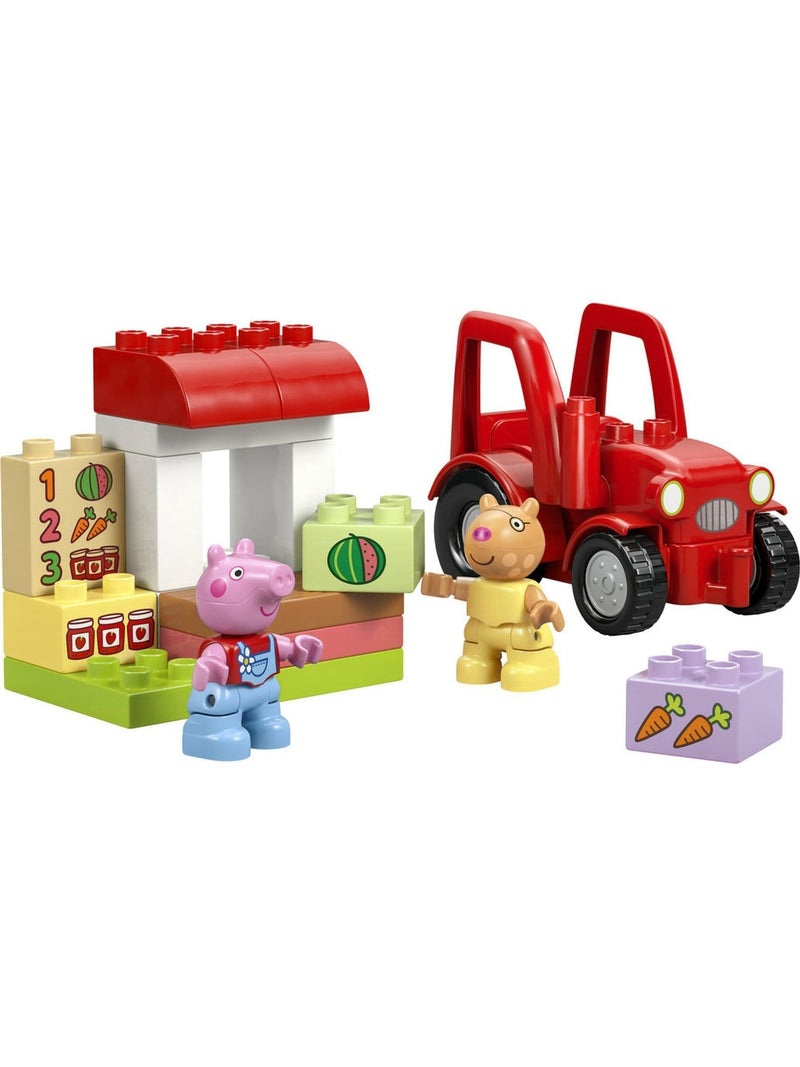 LEGO Duplo Peppa Pig Tractor and Market toy - British product