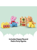 LEGO Duplo Peppa Pig Tractor and Market toy - British product