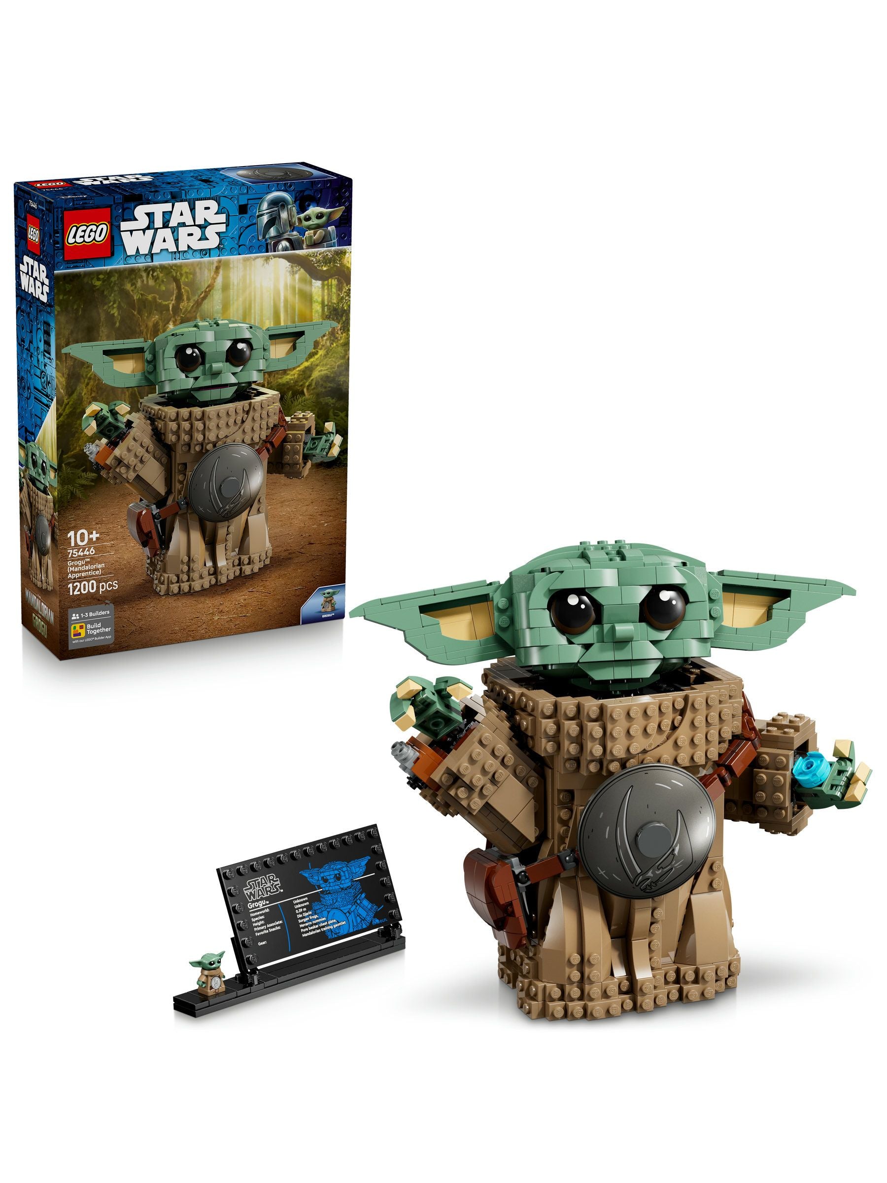 LEGO Star Wars Grogu Mandalorian Apprentice building set - British product