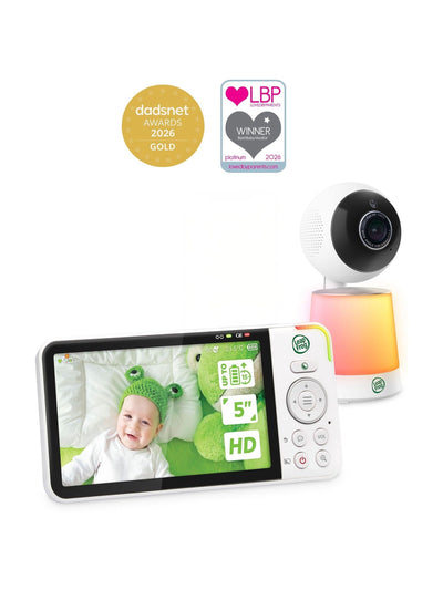 Next LeapFrog White Wi-Fi Pan & Tilt Baby Monitor 5-Inch- Buy online at McGrocer