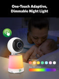 Leapfrog baby monitor white 5 inch with pan tilt zoom - British product