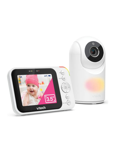 Next VTech White 3.5 Pan & Tilt Video Baby Monitor- Buy online at McGrocer