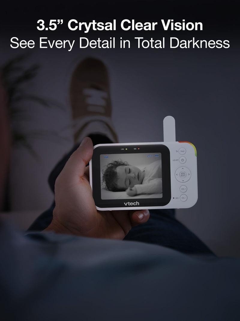 V-Tech 3.5 inch pan and tilt video monitor British product