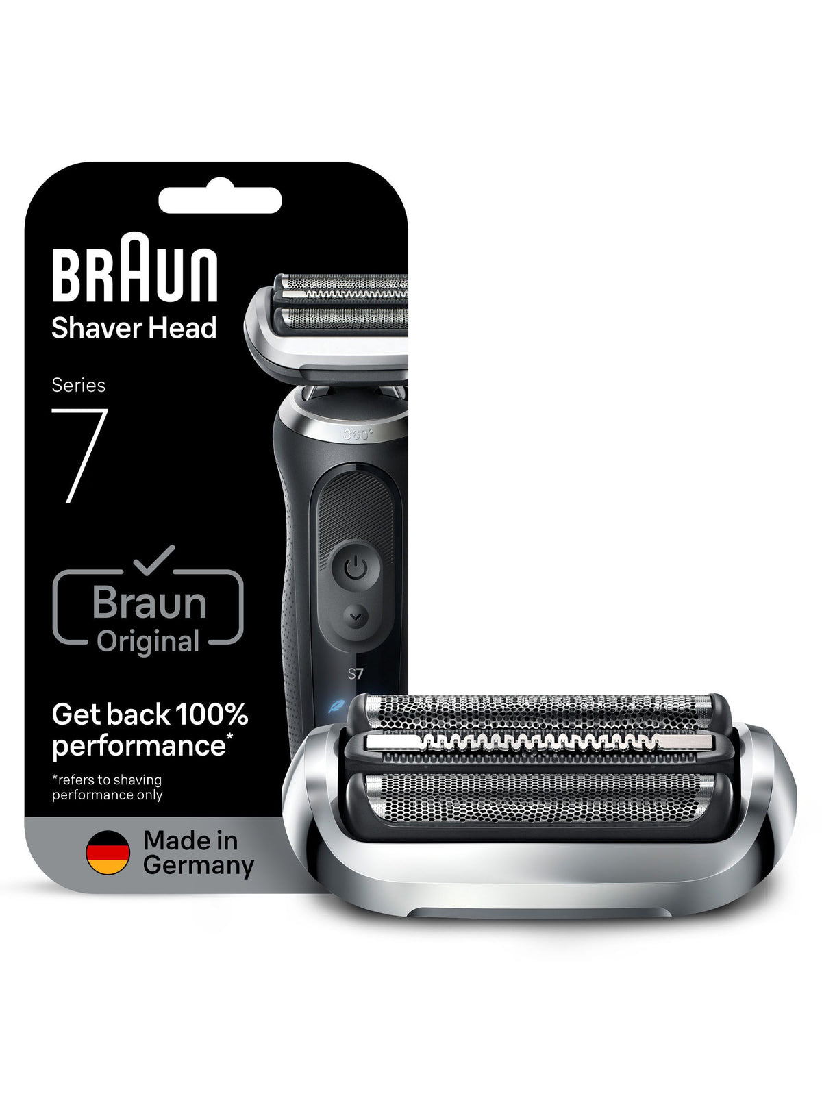 Braun Series 7 74S replacement shaver head, UK version