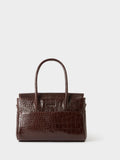 Osprey London Brown The Weybridge Leather Mini Grab Bag