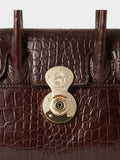 Osprey London Brown The Weybridge Leather Mini Grab Bag