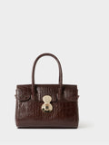 Osprey London Brown The Weybridge Leather Mini Grab Bag