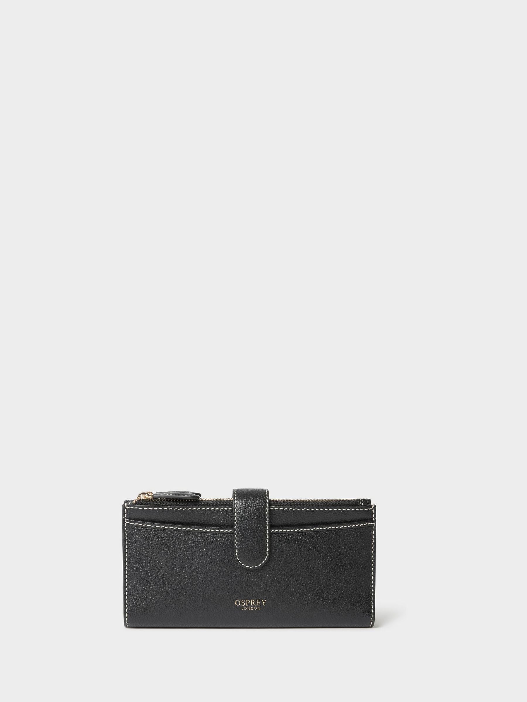 Osprey London The Classic Savanna Leather Matinee Purse