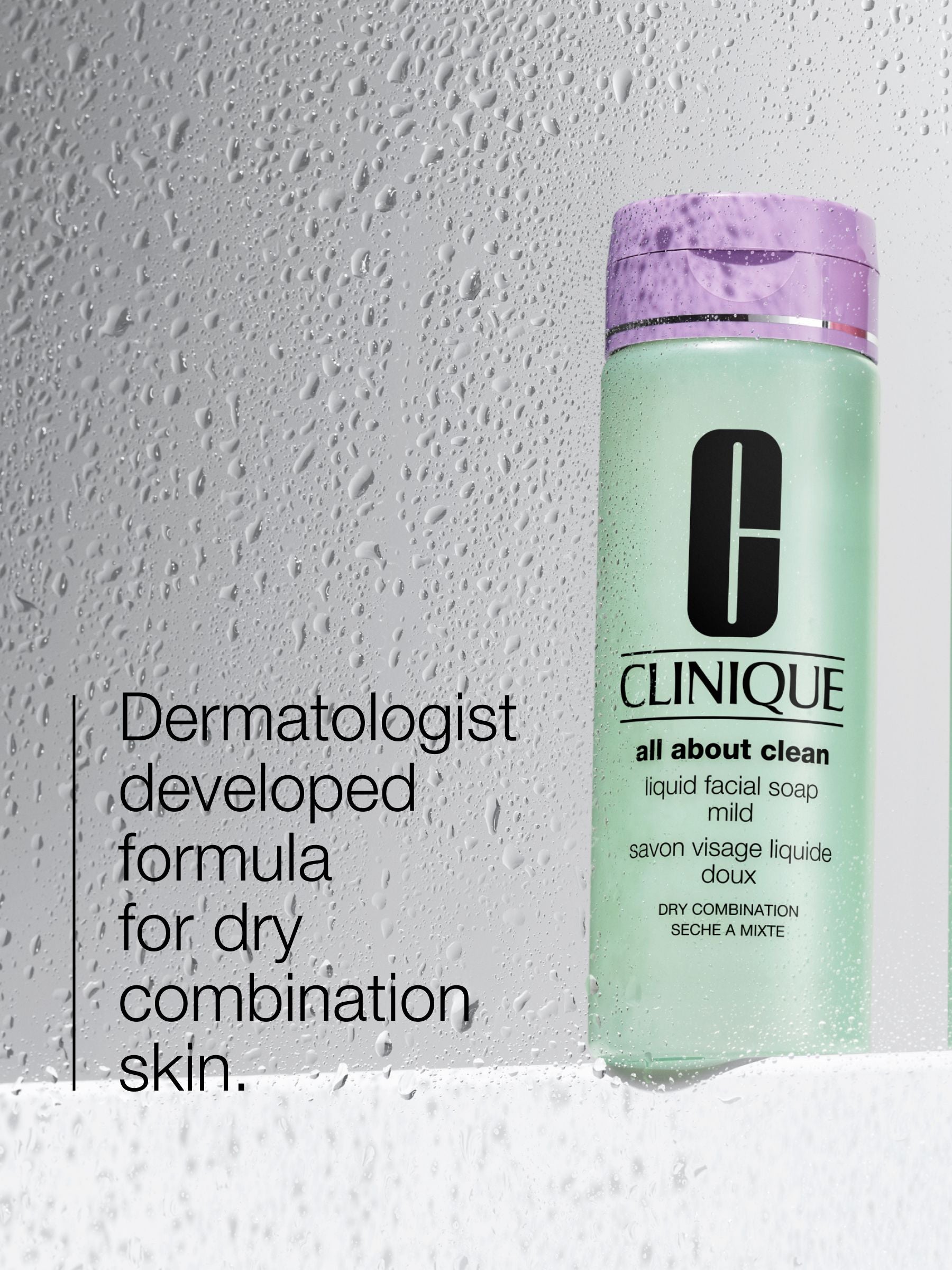 Clinique dry skin mini kit 3-step skincare (British brand)