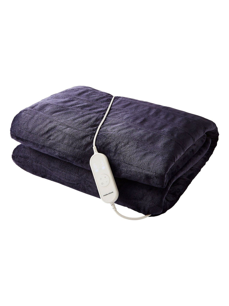 Morphy Richards green teddy fleece electric heated throw large - British product