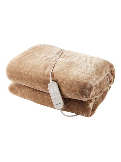 Next Morphy Richards Mocca Small EverCosy Teddy Fleece Electric Heated Throw- Buy online at McGrocer